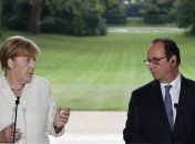 Меркель встретилась с Олландом перед саммитом ЕС