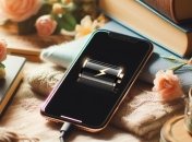 Телефон на зарядке