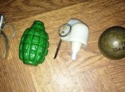 На Одесчине полиция изъяла у мужчины две гранаты (Фото и видео)