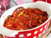 Рецепт дня: тыква, запеченная с помидором и фетой