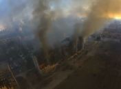 Житлові будинки маріупольців горять та димлять