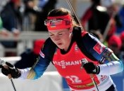 Джима поднялась на четвертое место в общем зачете Кубка мира по биатлону