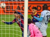 Месси сравнялся с Пеле, но Барселона не обыграла Валенсию (видео)