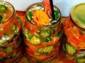 Как приготовить на зиму салат Генеральский - простой рецепт