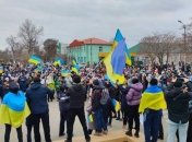 Временно оккупированный Геническ какое-то время сопротивлялся захватчикам