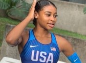 Триумфальный забег американской легкоатлетки стал вирусным в сети (видео) 