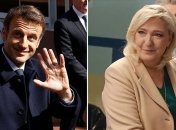 Еммануель Макрон та Марін Ле Пен