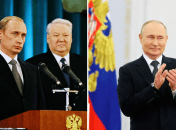 Владимир Путин в 2000 и 2024 годах