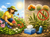 Цветы с высоким и низким содержанием аллергенов