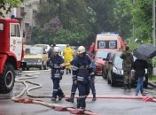 В Киеве горел многоэтажный дом, спасено 16 человек