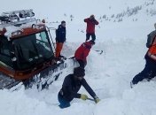 В Карпатах обнаружили тело туриста, которого накрыло лавиной 