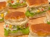 Рецепт святкових міні-бургерів