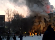 Взрыв произошел ранним утром