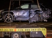 В Киеве на Набережном шоссе столкнулись четыре автомобиля