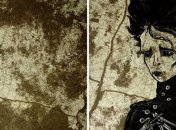 Искусство на обсыпанной штукатурке: рисунки украинской художницы (Фото)