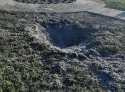 Ямы якобы от снарядов