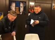 Сергій Жадан та Валерій Залужний