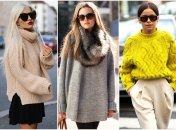 Свитера стали очень актуальными