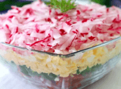 Салат со свежим и ярким вкусом