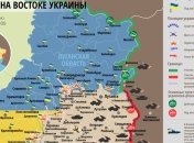 Карта АТО на востоке Украины (2 июля)