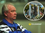 Как выглядит могила Валерия Лобановского