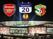 Арсенал - Ворскла 4:2 события матча (Видео)