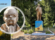 "Издевательство над Кобзарем": памятник Ленину превратили в монумент Шевченко (фото впечатляют)