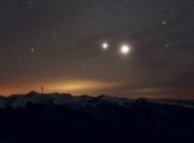 Сегодня состоится "слияние" двух планет - Юпитера и Венеры