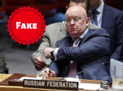 Представитель россии в ООН Василий Небензя