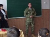 В Ильичевске "киборг" провел урок истории (Видео)