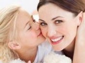 Красота  родителей  передается дочерям