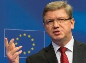 Фюле требует от РФ отвести войска от границы с Украиной