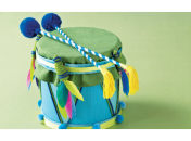 Детский барабан своими руками: игрушка-поделка для детей