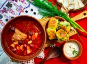 Как приготовить борщ с вишней - простой рецепт