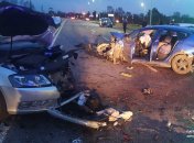 П’ять автомобілів зіткнулися під Житомиром