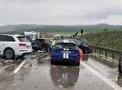 На юге Германии в ДТП попали более 50 автомобилей