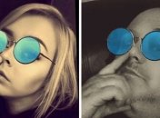 Отец продолжает троллить свою дочь, смешно воссоздавая ее нелепые селфи