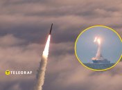 Запуск противокорабельной ракеты