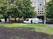 Дом, в который попал вражеский дрон