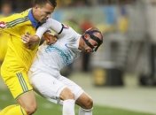 Лучшие фото матча Украина - Словения