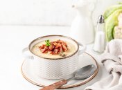 Кабачковый суп с беконом по старинному рецепту