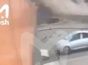 Птицы попадали на землю мгновенно: момент взрыва во Владикавказе попал на видео