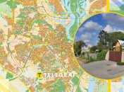 Киев на карте