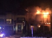 В Луцке вспыхнул масштабный пожар в гостинице