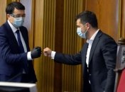 Дмитрий Разумков и Владимир Зеленский