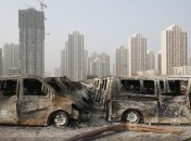 Число жертв взрывов на складе в Китае превысило 100 человек