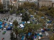 Полиция не позволила сепаратистам заблокировать железнодорожный вокзал (Видео)