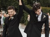 Дункан Лоуренс со своим избранником