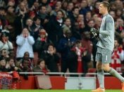 "Арсенал" накажет своего голкипера за нецензурный жест