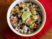 Рис с соком лайма